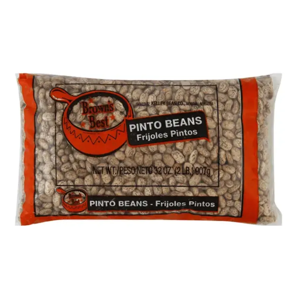 072579002020 BROWNS BEST PINTO BEANS 2LB - Image 1