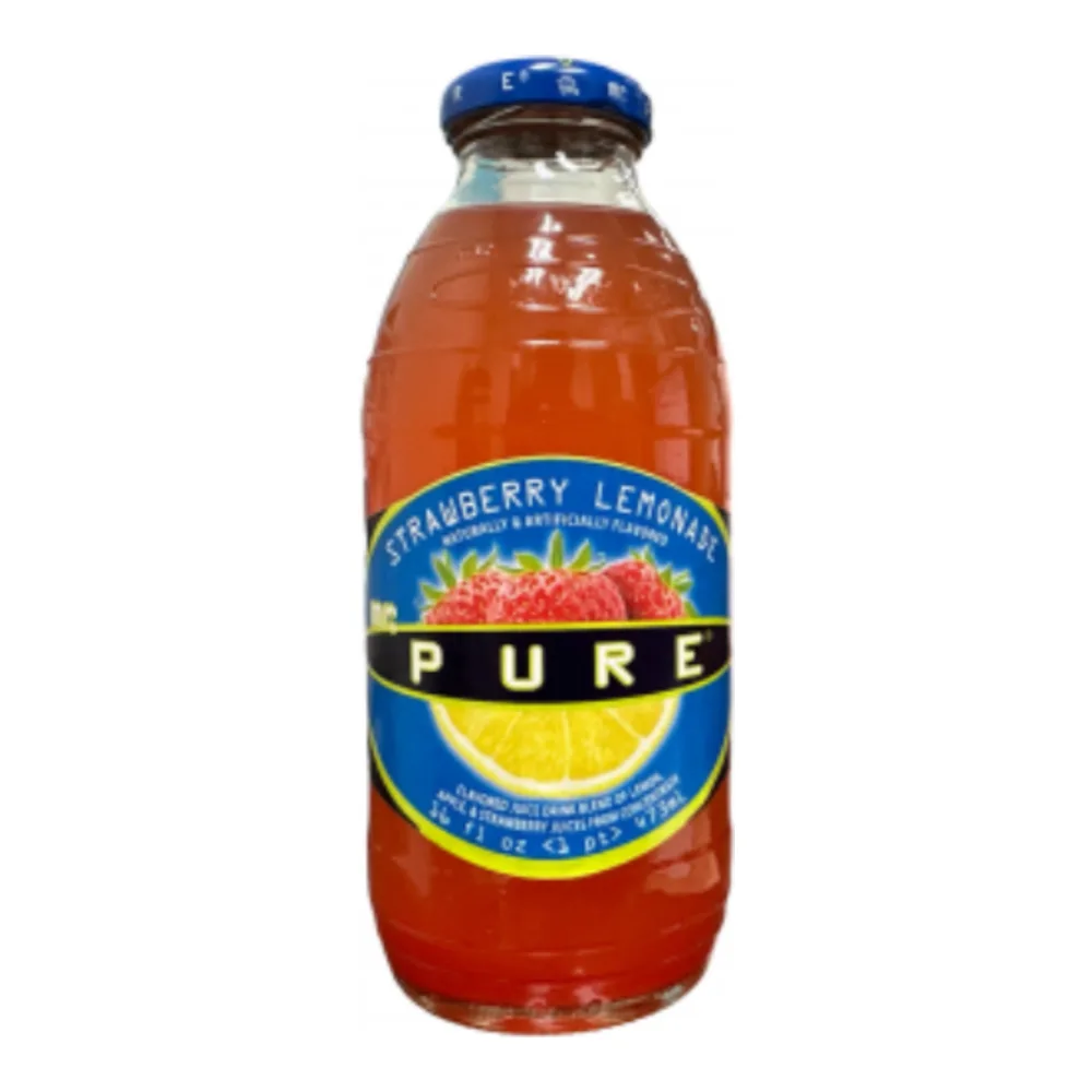 072718600506 MR PURE STRAWBERRY/LIMONEDA JUICE 16Z - Image 1
