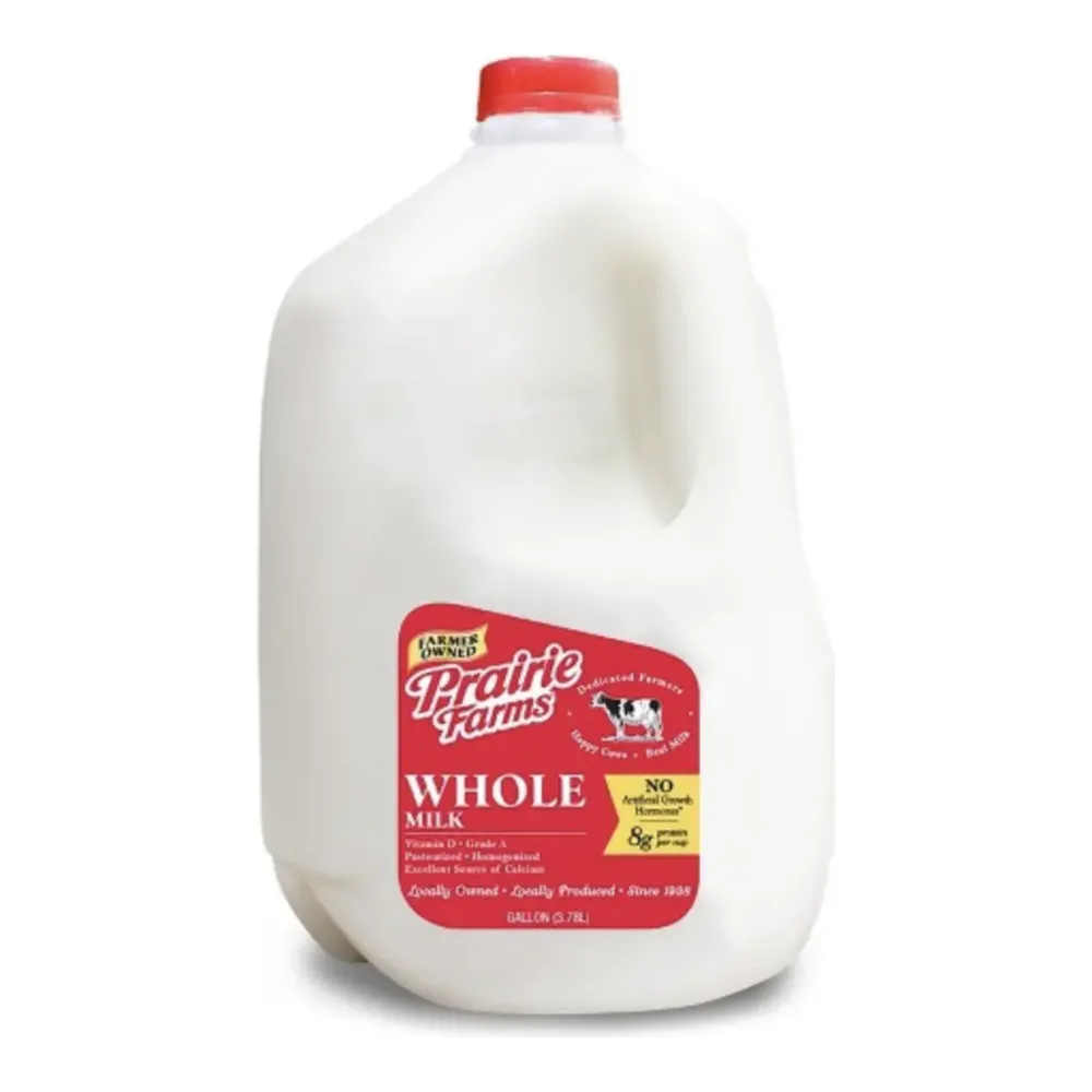 072730211100 MILK- GALLON VITAMIN "D" PRAIRIE FARMS - Image 1