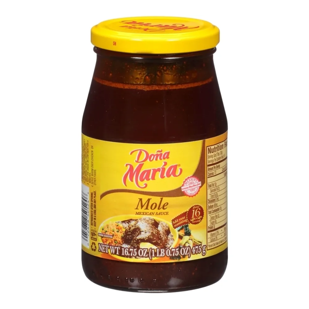 072878505246 DONA MARIA MOLE ROJO 16Z - Image 1
