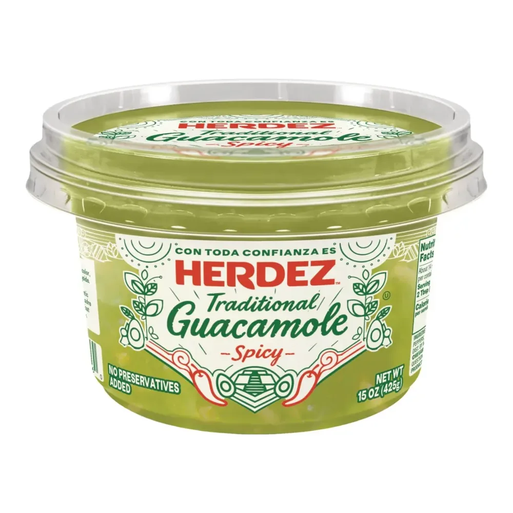 072878865760 HERDEZ TRADITIONAL GUACAMOLE 15OZ - Image 1
