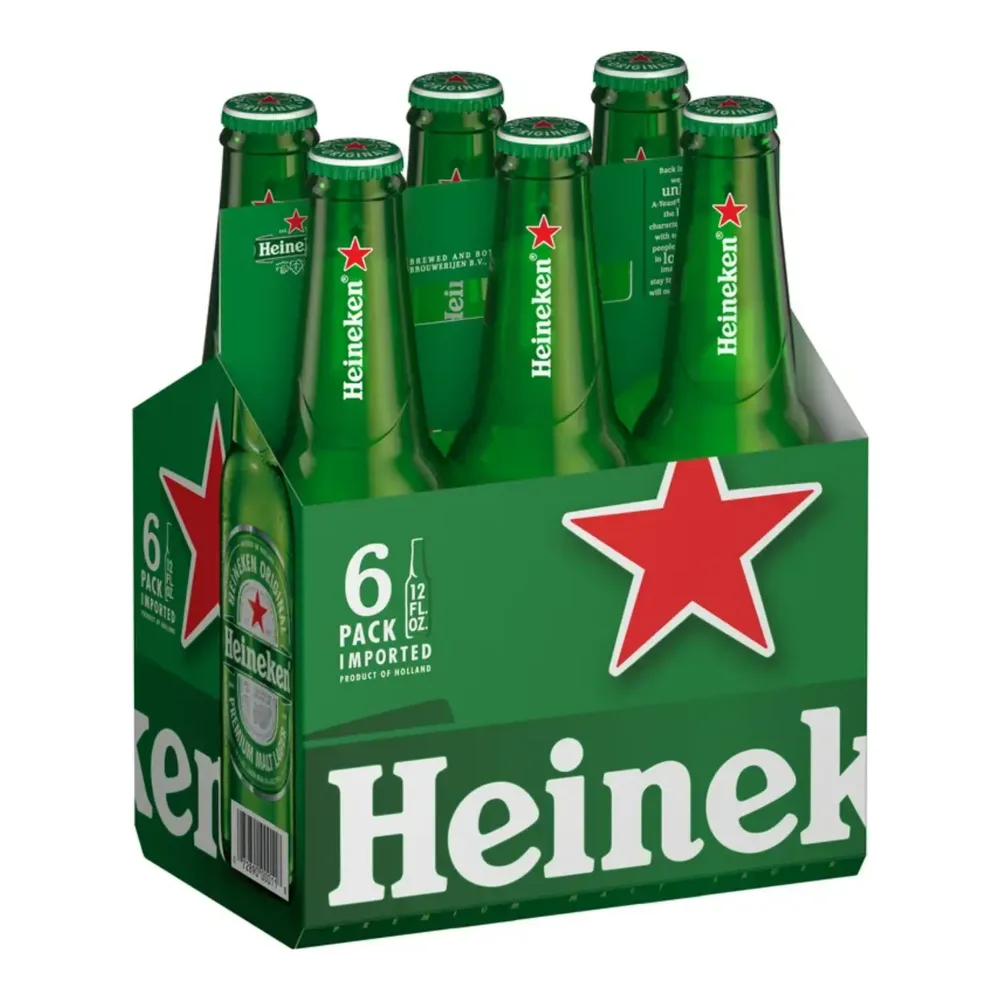 072890000118 HEINEKEN BOTTLES 12Z/6PK - Image 1