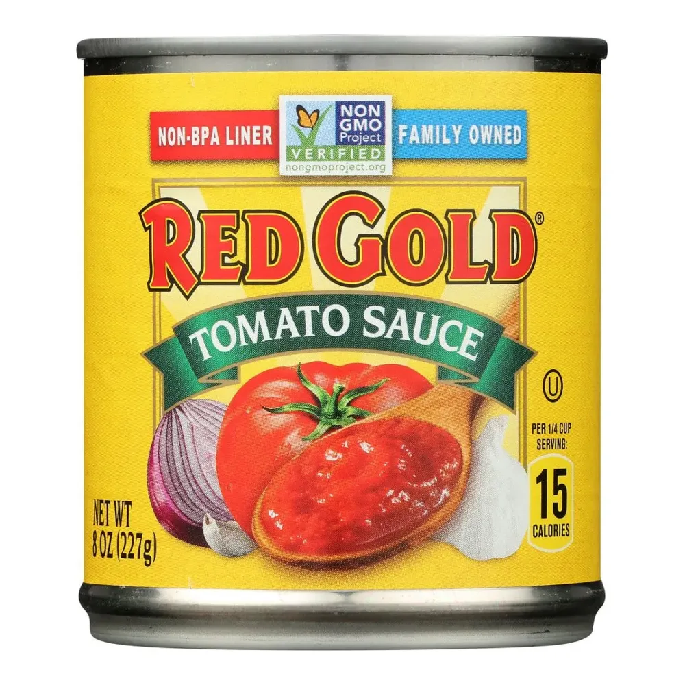 072940000068 RED GOLD TOMATO SAUCE 8Z - Image 1