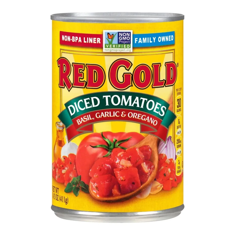 072940113157 RED GOLD DICED ITA.TOMATOES 14.5Z - Image 1