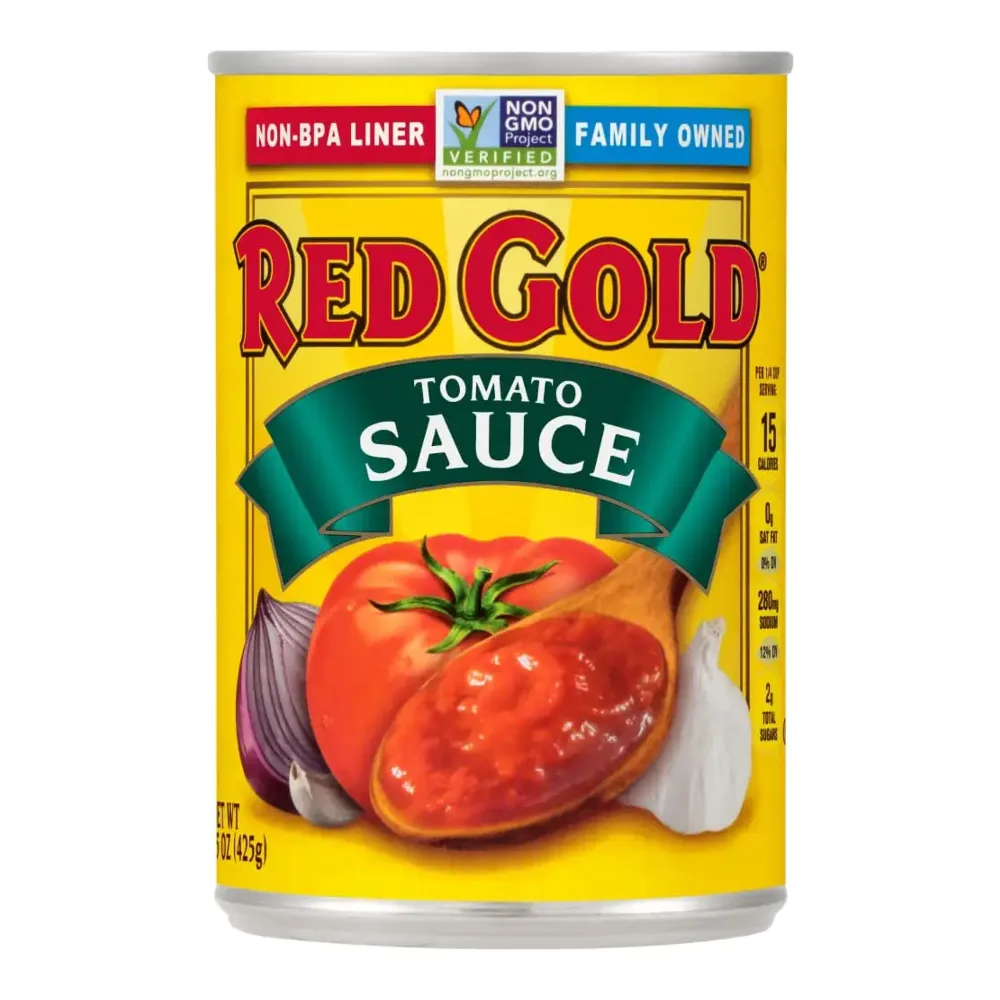 072940116158 RED GOLD TOMATO SAUCE 14Z - Image 1