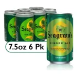 SEAGRAMS GINGER ALE 7.5Z CAN / 6PK