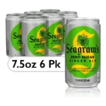 SEAGRAMS DIET GINGERALE 7.5Z/ 6PK