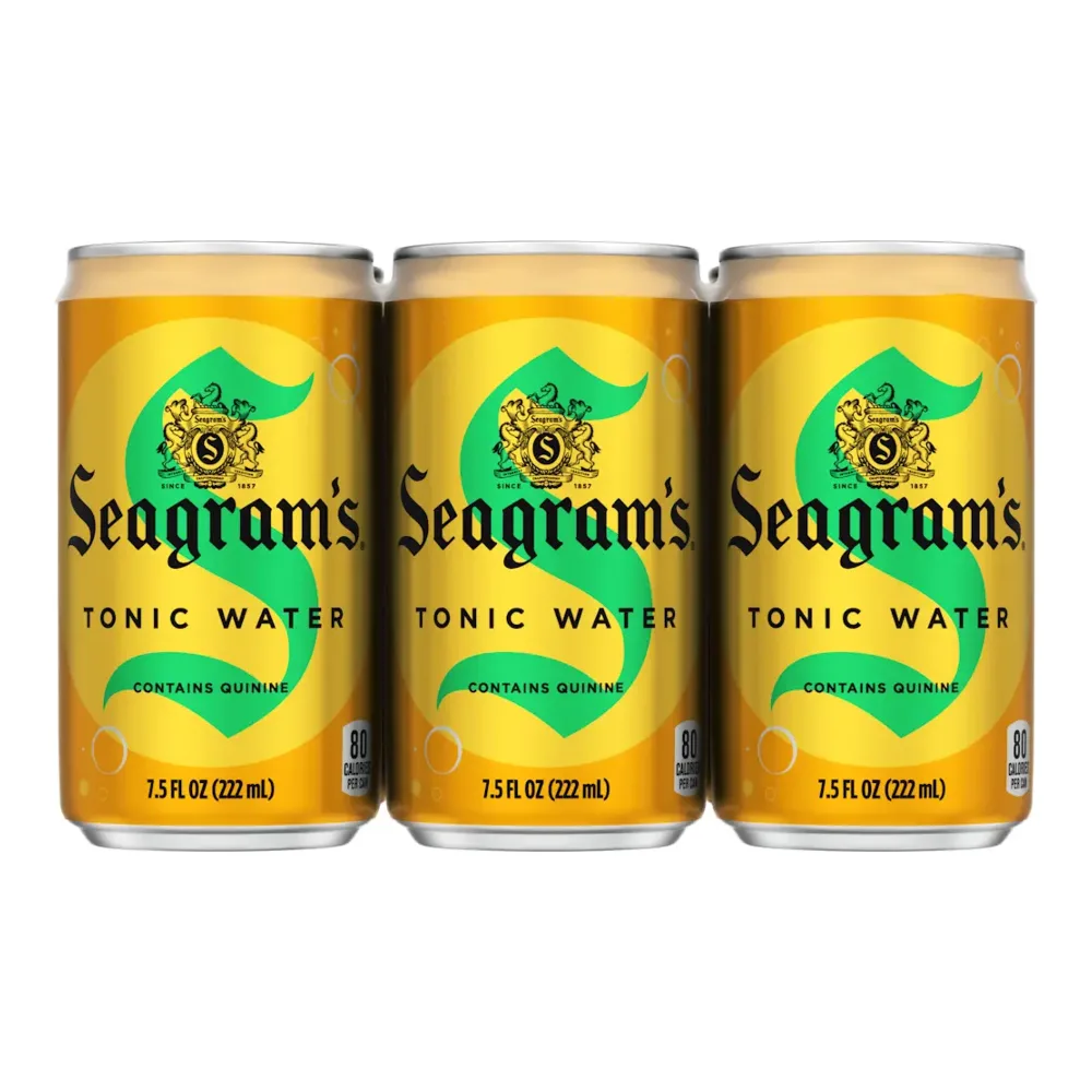 072979004983 SEAGRAMS TONIC WATER 7.5Z/ 6PK - Image 1