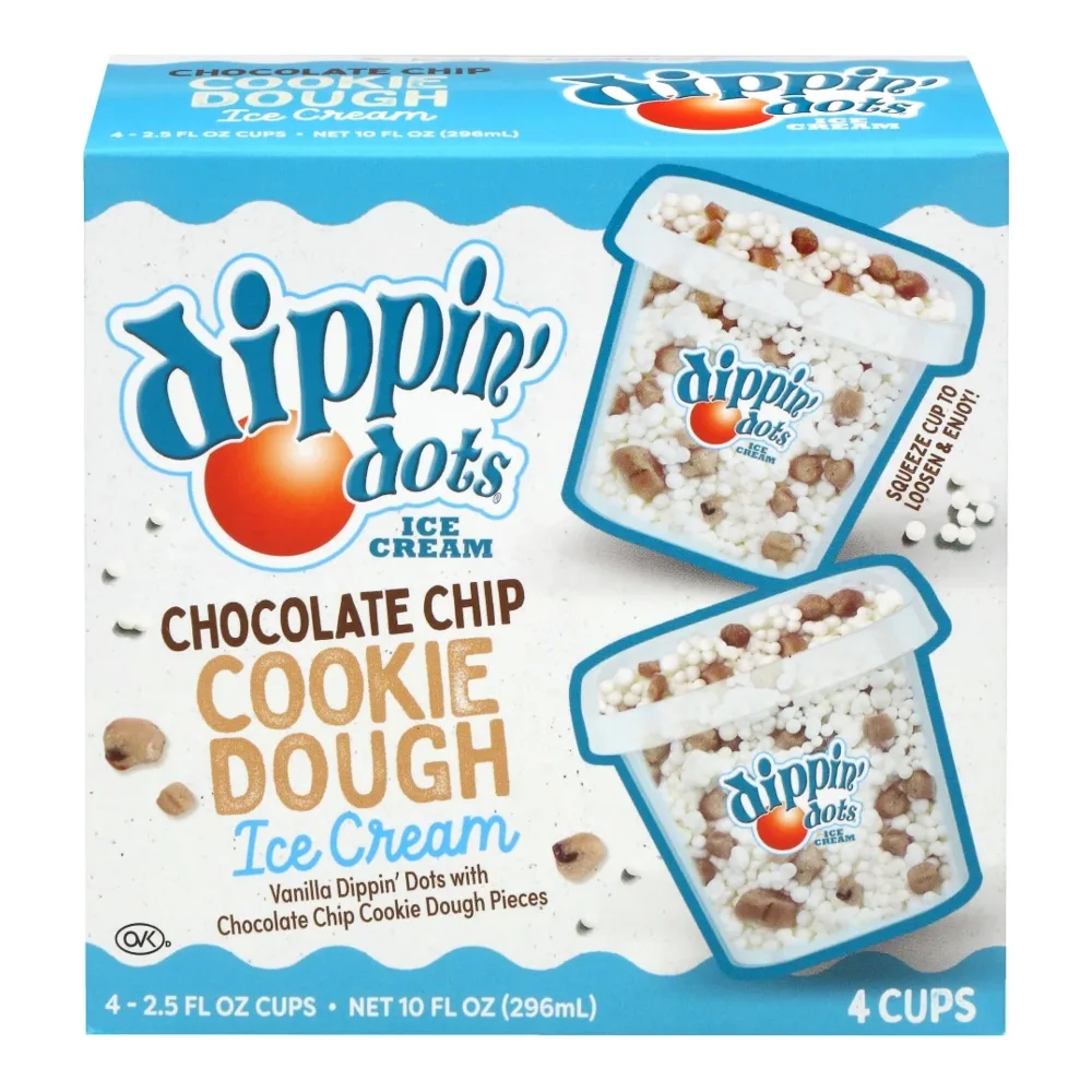 073321051174 DIP DOT CHOC CHIP COOKIE 4CT - Image 1