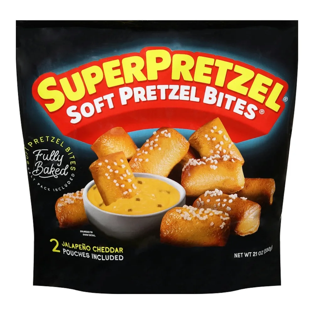 073321725358 SUPERPRETZEL JALAP/CHEESE 6.25Z - Image 1