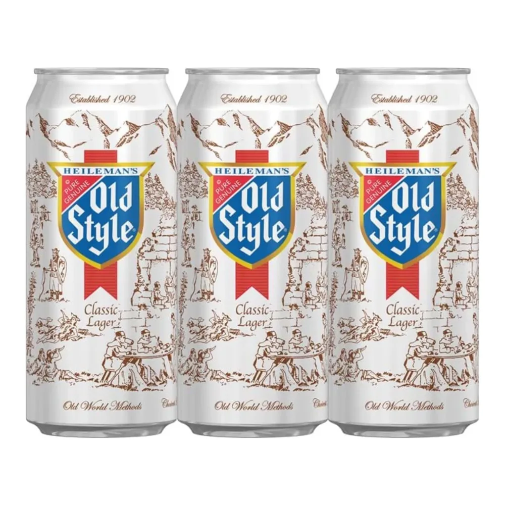 073360117541 OLD STYLE BEER CANS 16Z/6PK - Image 1