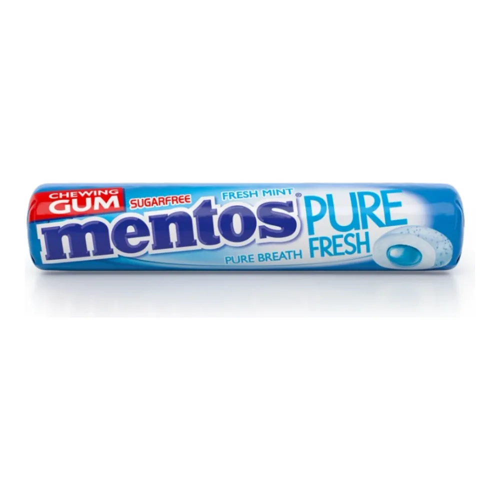 073390013936 MENTOS GUM FRESH MINT 15CT - Image 1