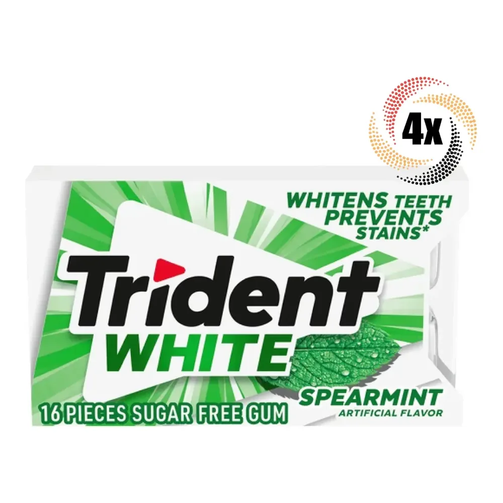 073390055158 TRIDENT SPEARMINT GUM 14CT - Image 1