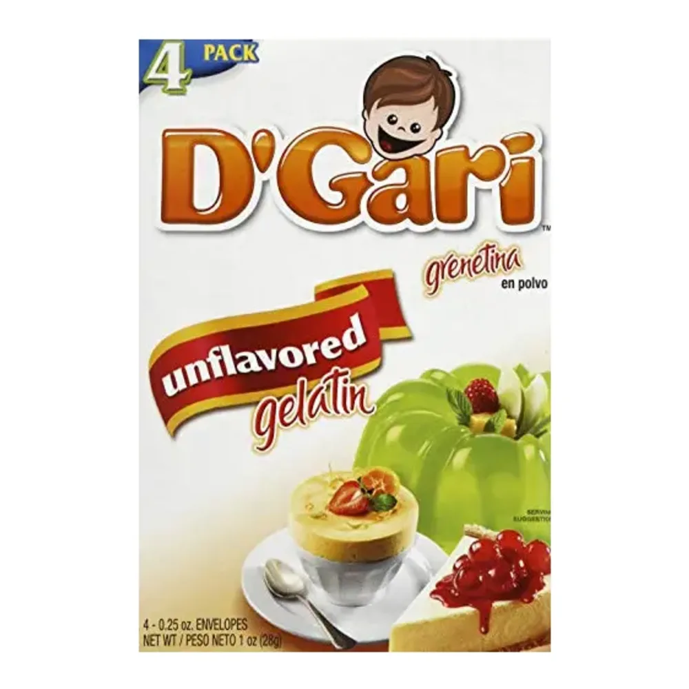 073525701301 D GARI UNFLAVORED GELATINA 1Z - Image 1