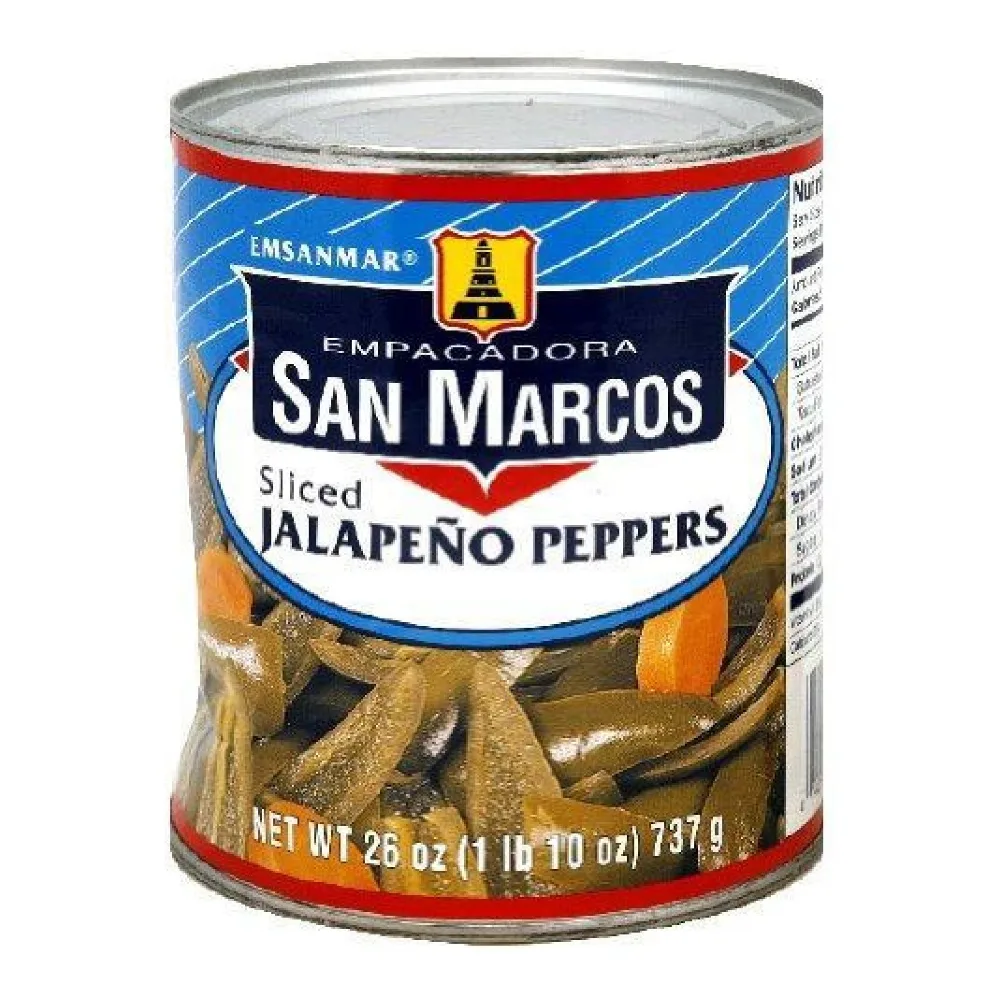074234981121 SAN MARCOS SLICED JALAPENOS 26Z - Image 1