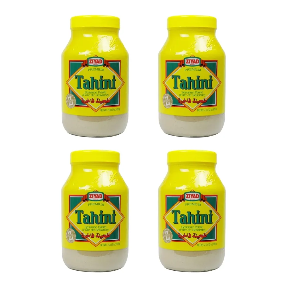 074265001560 ZIYAD TAHINI / SESAME PASTE 16Z - Image 1
