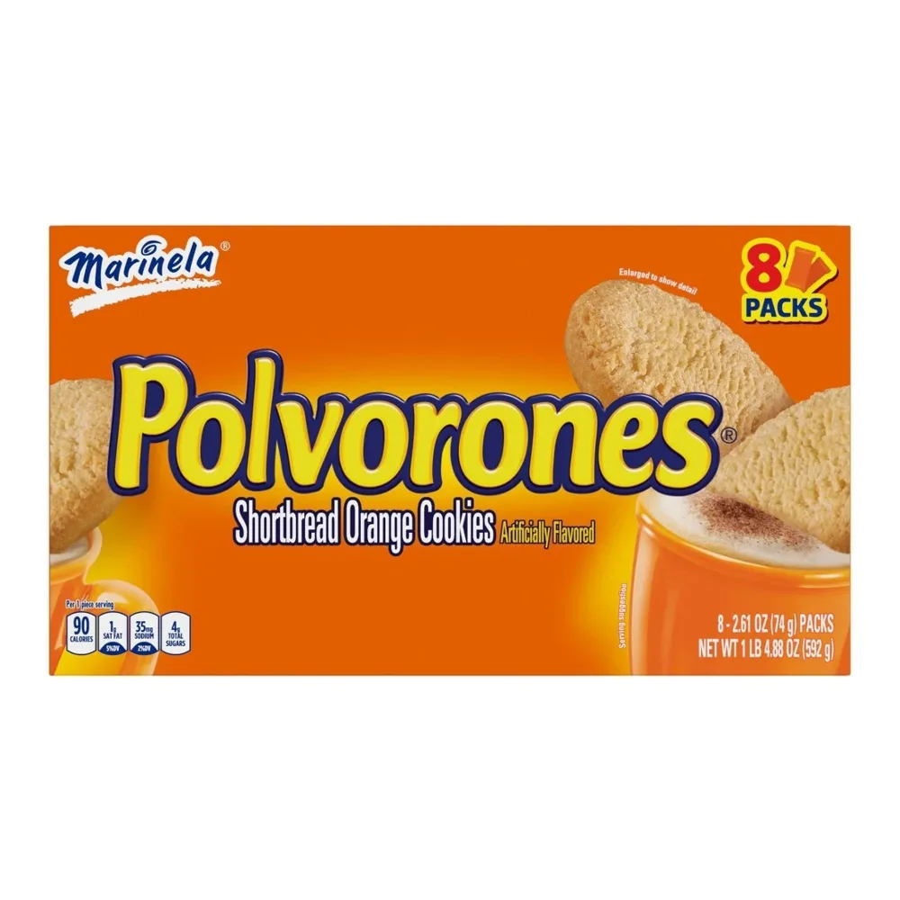 074323029611 MARINELA POLVORONES COOKIES 20Z - Image 1