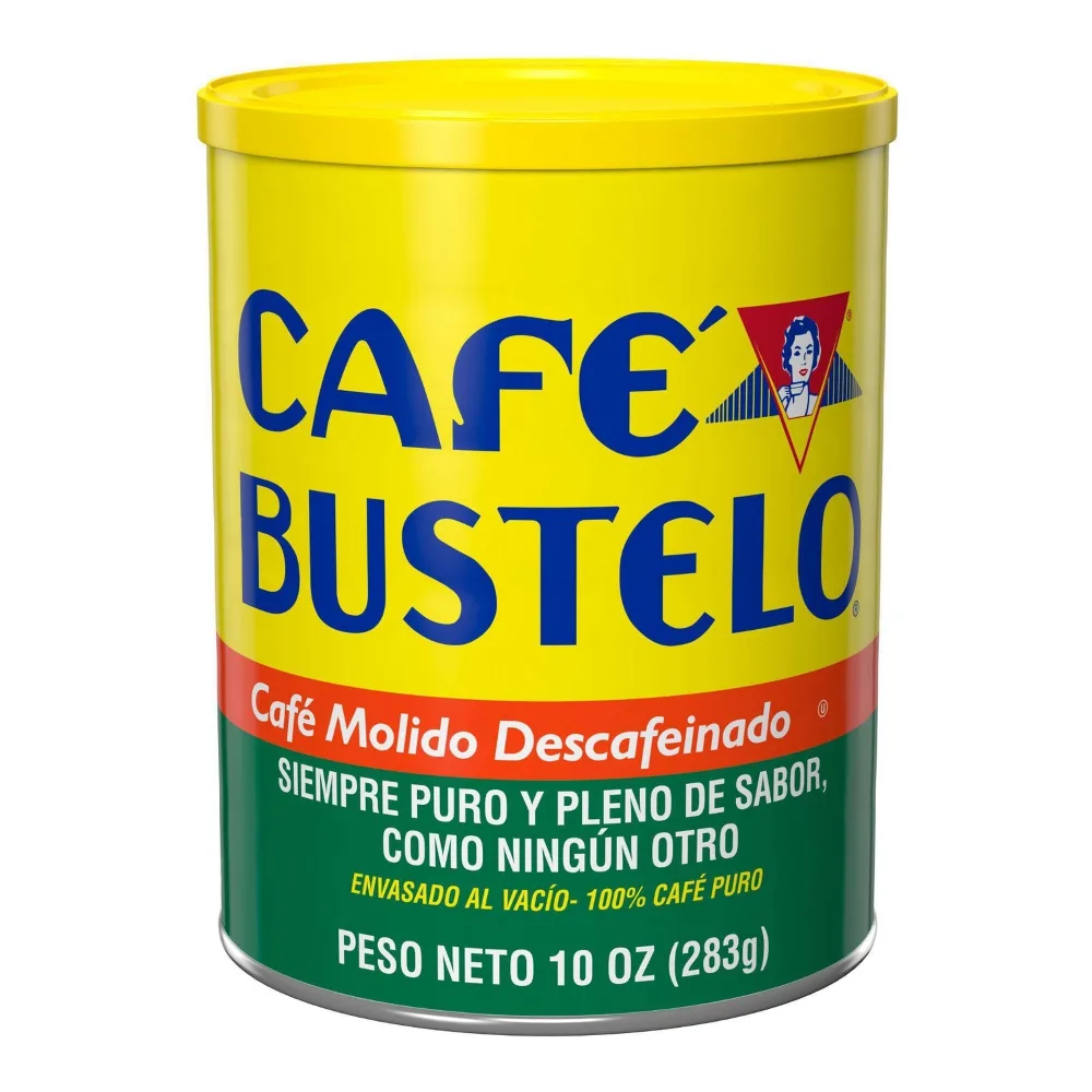 074471002108 CAFE BUSTELO DECAFFEINATED CAN 10Z - Image 1