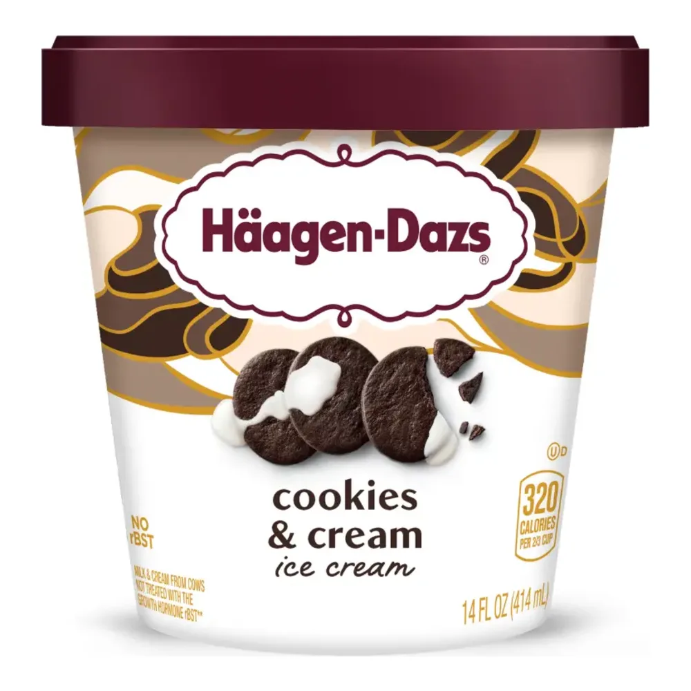 074570274000 HAG DAZ COOKIE N CRM 14Z - Image 1