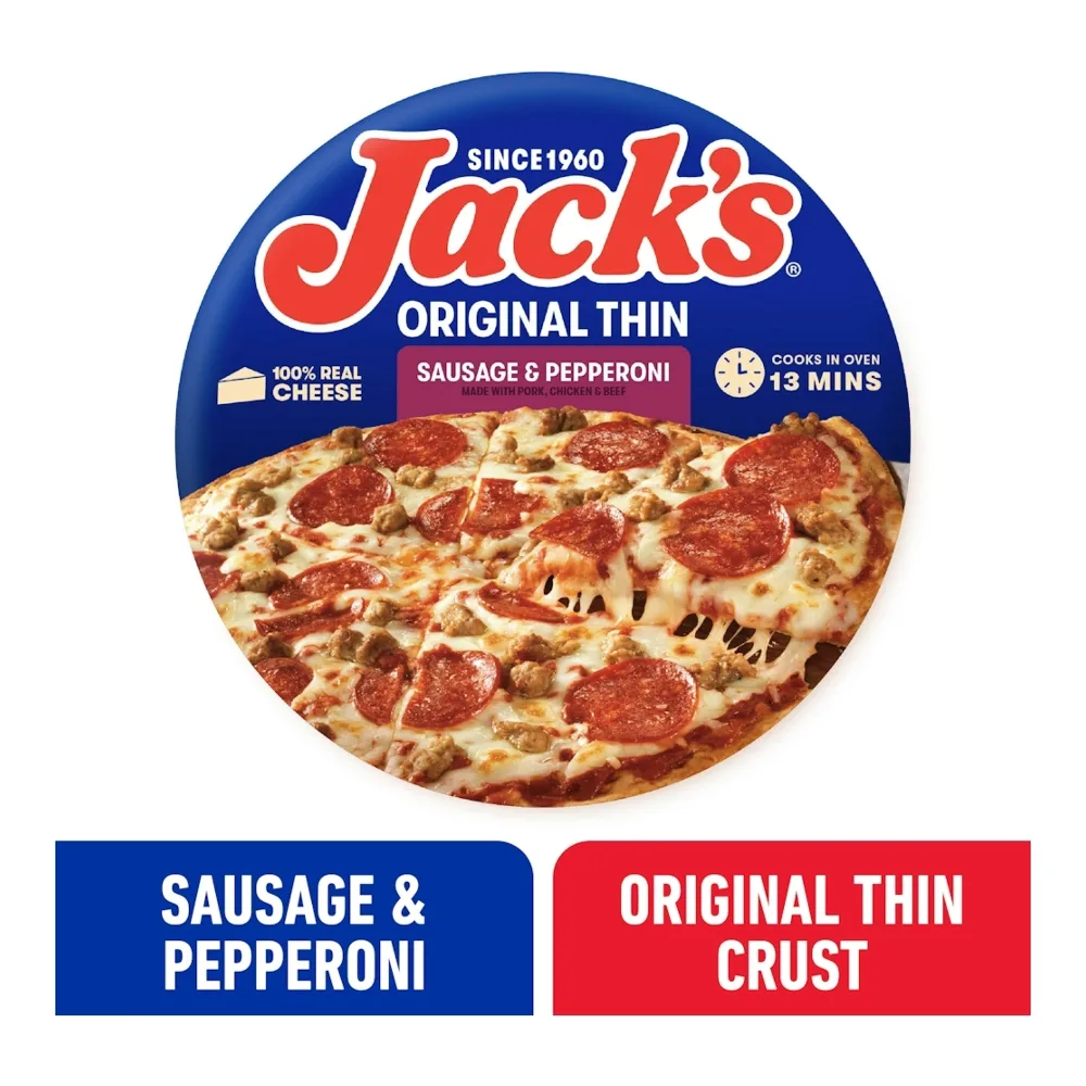 074653393932 JACKS ORIG SAUS/PEPP PIZZA 12" - Image 1