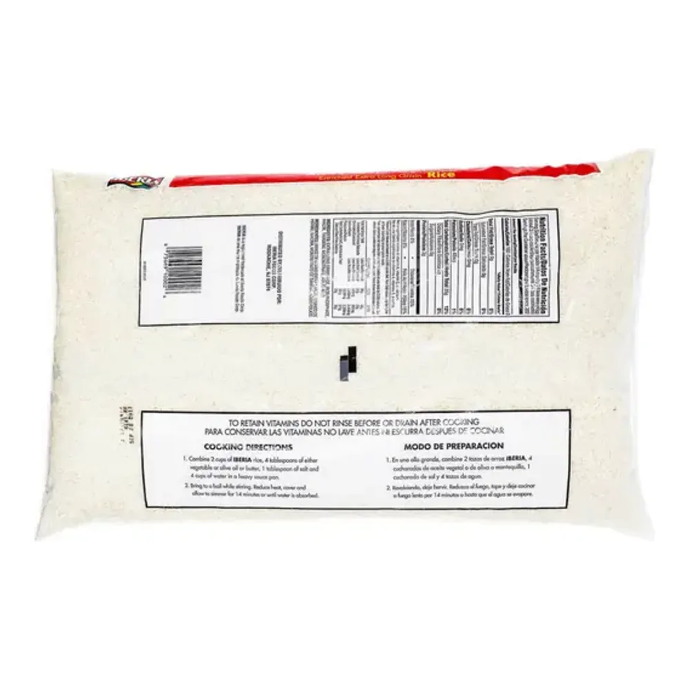 075669100026 IBERIA LONG GRAIN RICE 20LB - Image 1