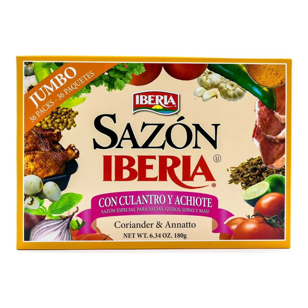 075669108312 IBERIA SAZON CON ACHIOTE 6.3Z - Image 1