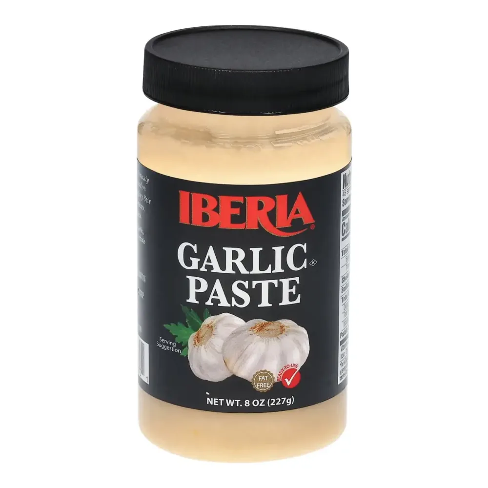 075669108701 IBERIA GARLIC PASTE 8Z - Image 1