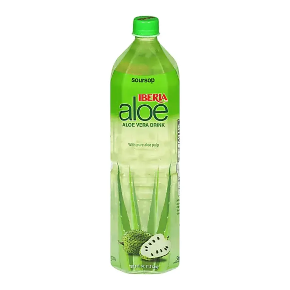 075669115655 IBERIA ALOE VERA GUANABANA DRINK 1.5LT - Image 1