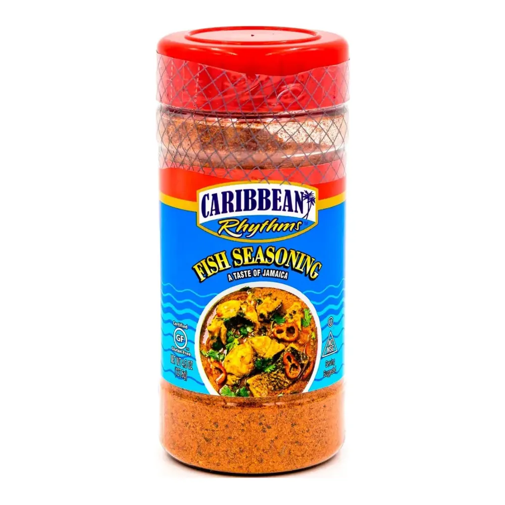 075669326051 CARIBBEAN FISH SEASONING 4.5Z - Image 1