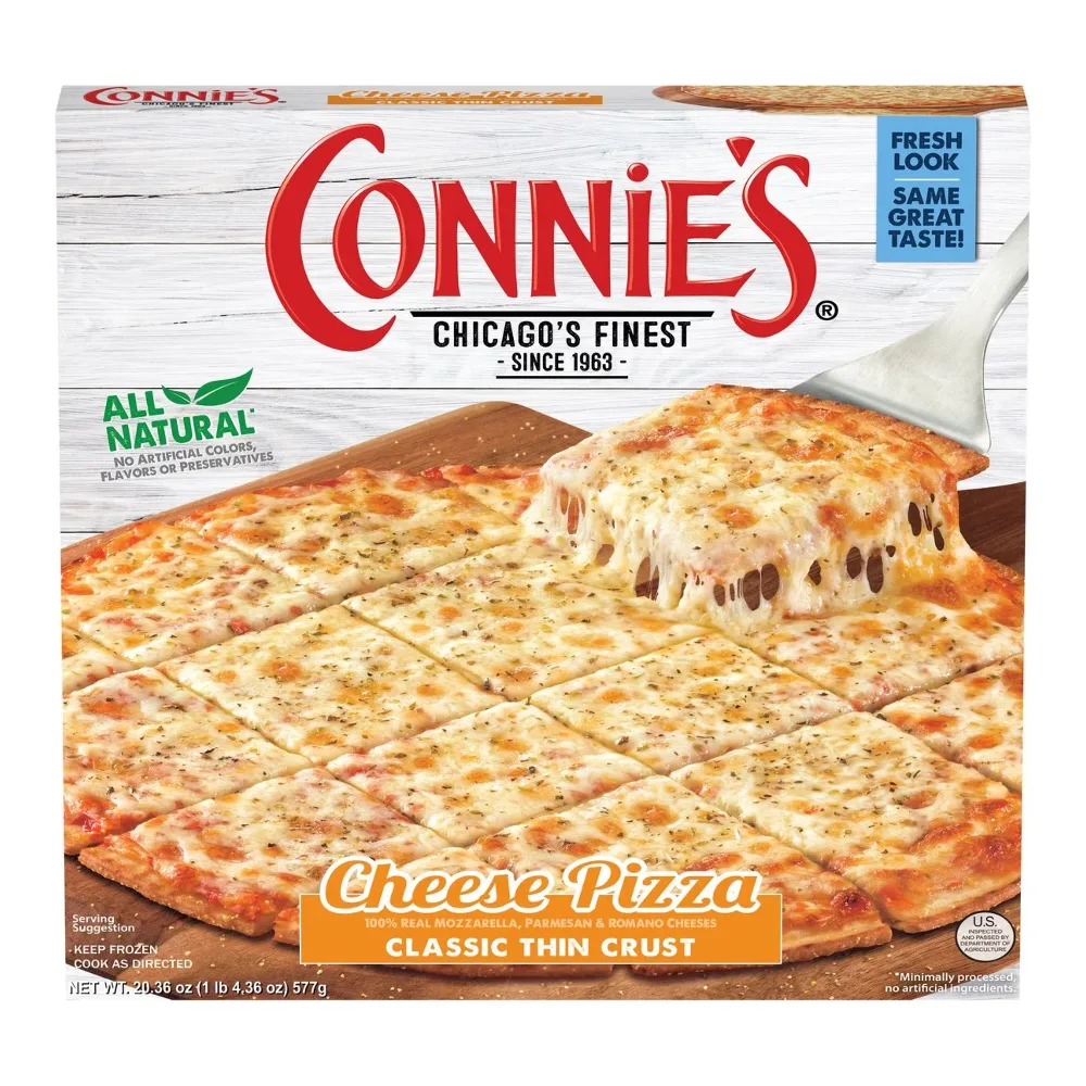 075706191048 CONNIES CLASSIC THIN CRUST CHEESE 20Z - Image 1
