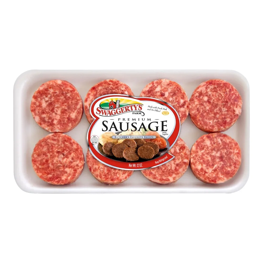 076020000122 SWAG MILD SAUSAGE PATTIES 12Z - Image 1