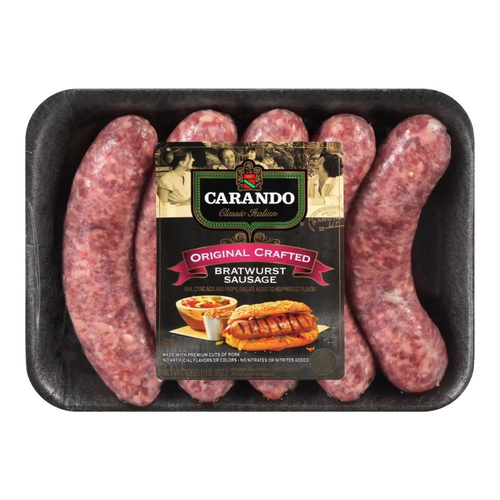 076033351754 CARANDO ORIG BRATWURST 19Z - Image 1