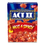 ACT II POPCORN HOT SPICY 6CT