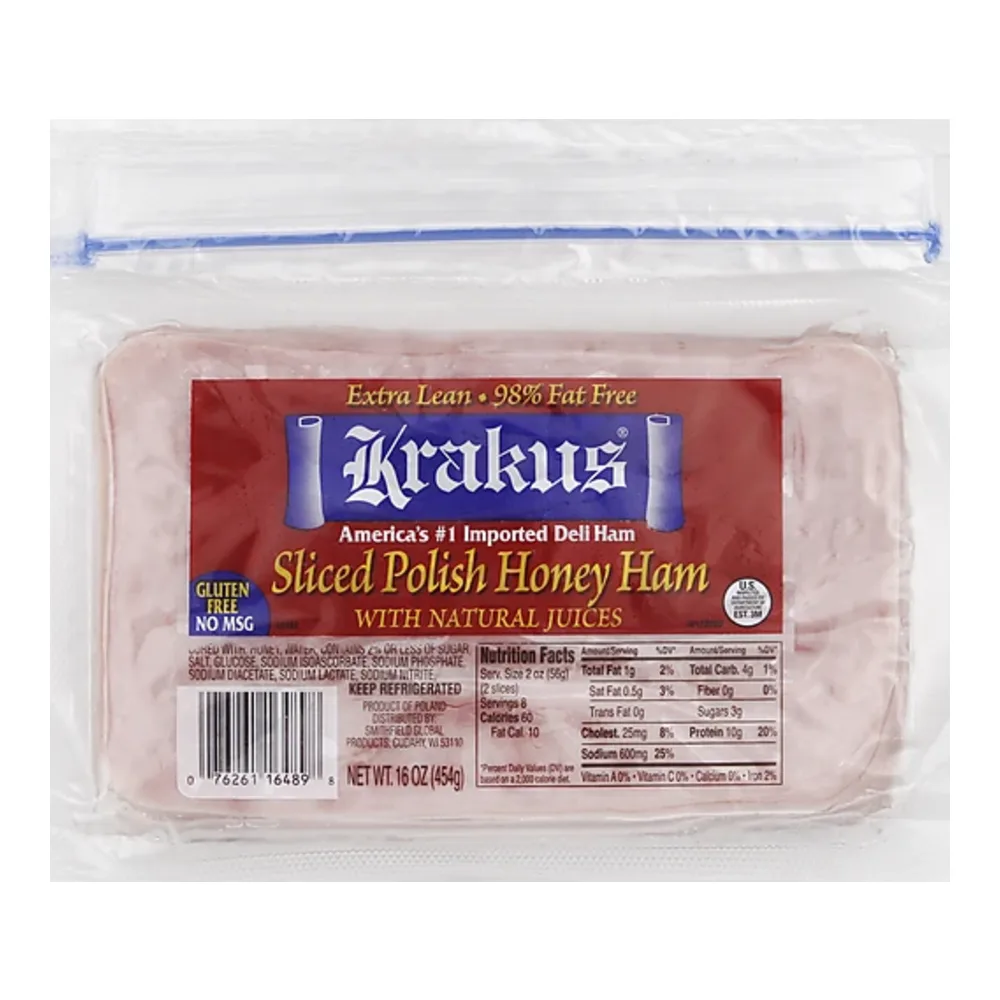 076261164898 KRAKUS HONEY HAM 16Z - Image 1