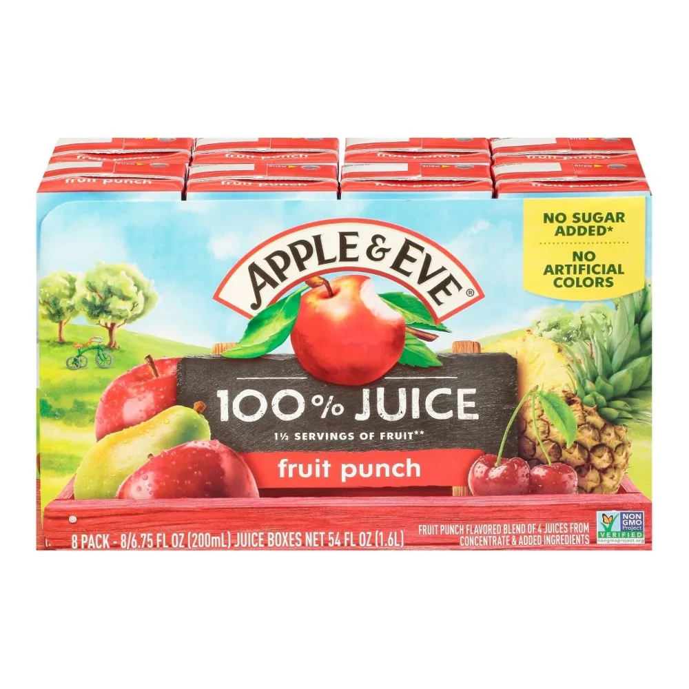 076301845121 APP & EVE JCE FRUIT PNCH 8CT - Image 1