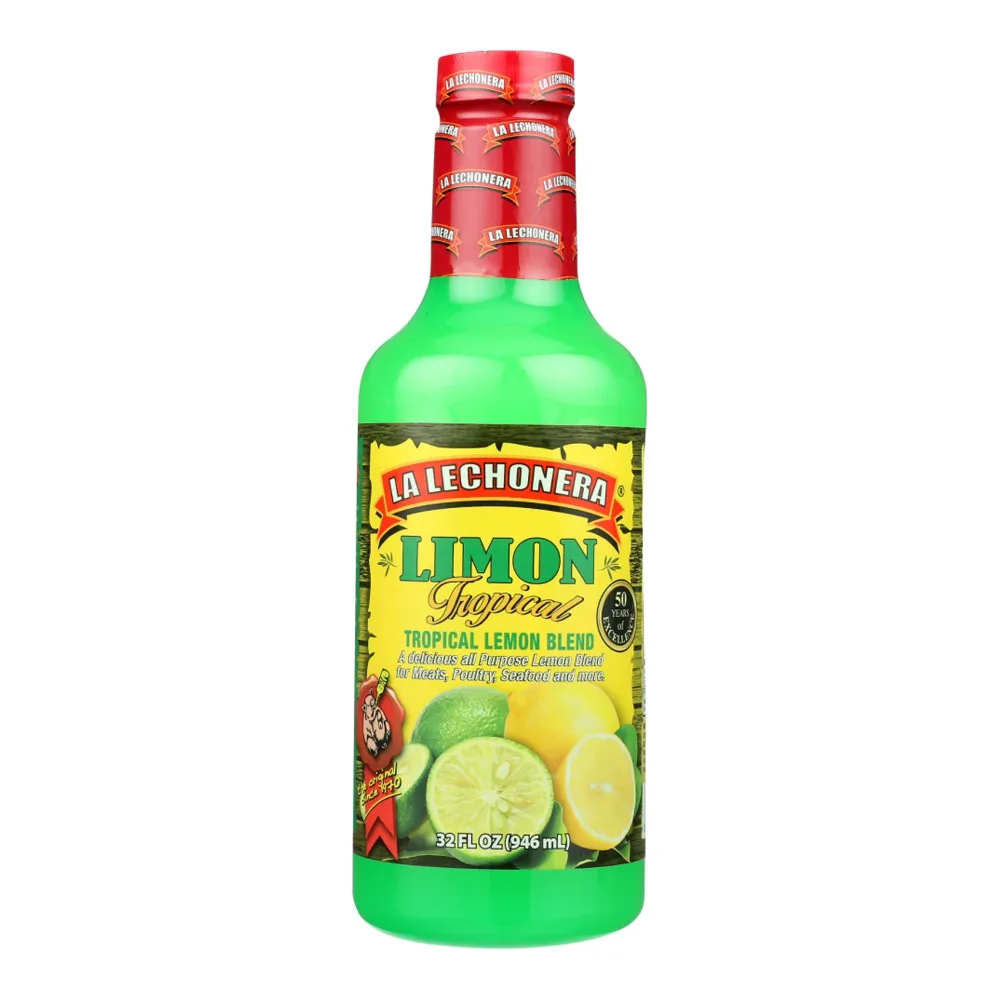 076320002123 LA LECHONERA JUGO DE LIMON 32Z - Image 1