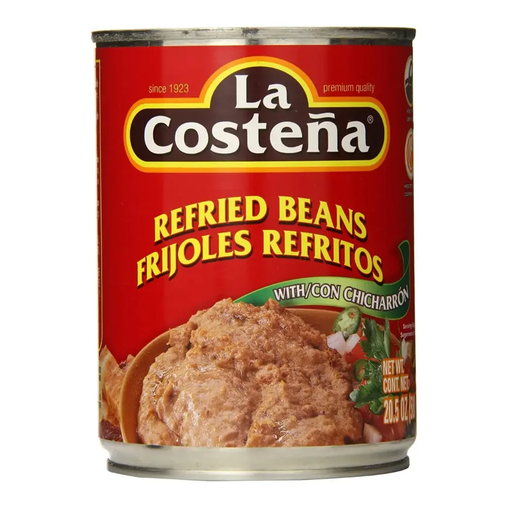 076397032658 COSTENA REFRIED BEAN W/CHICHARRON - Image 1