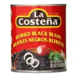 COSTENA REFRIED BLACK BEANS 28Z