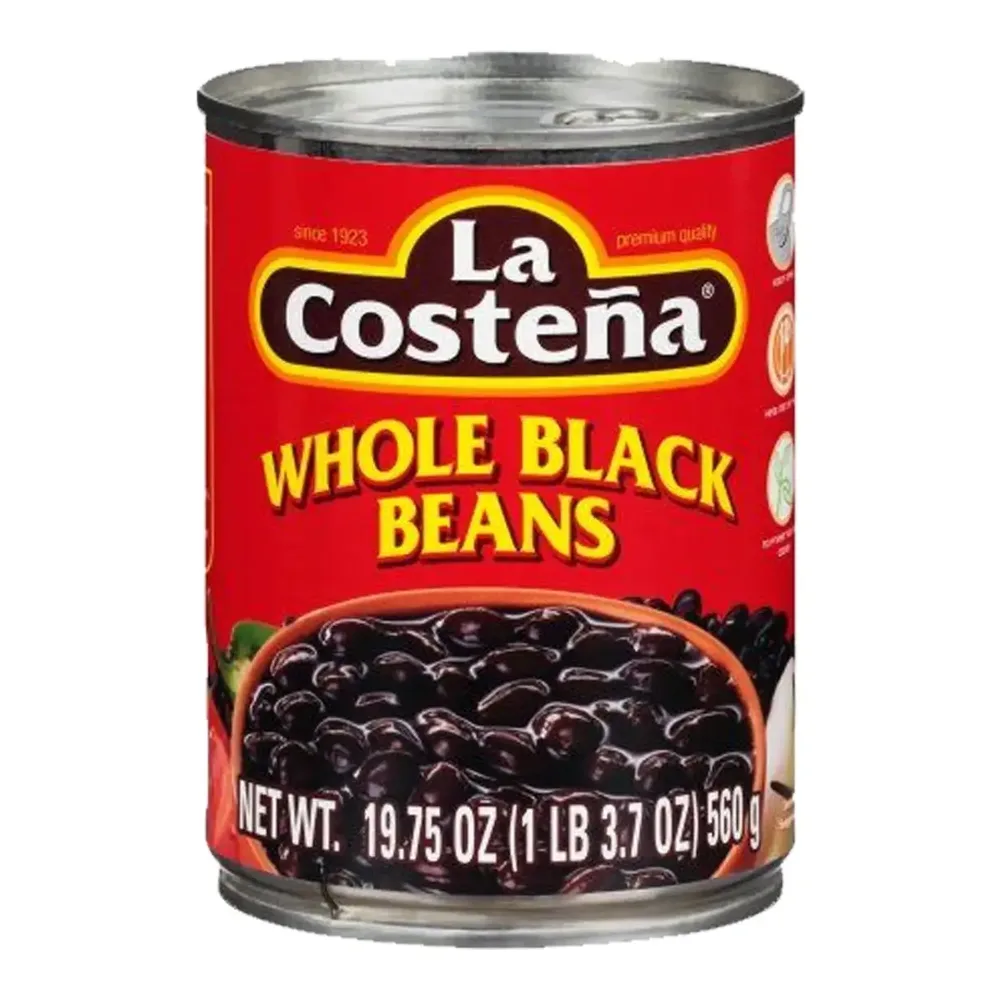 076397035659 COSTENA WHOLE BLACK BEANS 29Z - Image 1