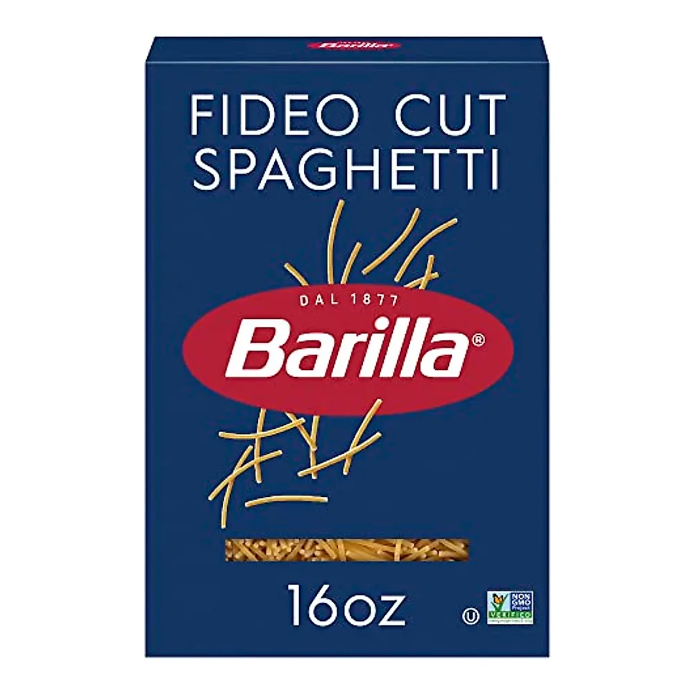 076808000733 BARILLA FIDEO CUT SPAGHETTI 16Z - Image 1