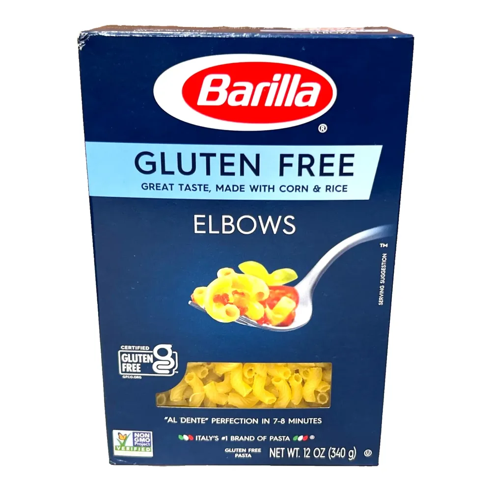 076808003918 BARILLA GLUTEN FREE ELBOWS 12Z - Image 1