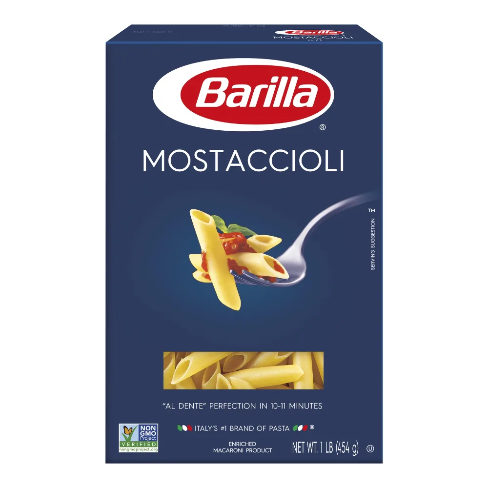 076808280715 BARILLA MOSTACCIOLI #71 16Z - Image 1