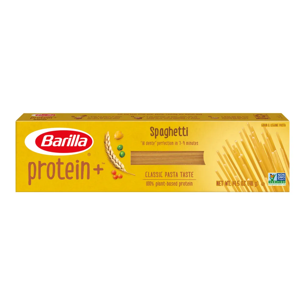 076808533576 BARILLA PLUS SPAGHETTI 14.5Z - Image 1