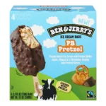 B&J PB PRETZEL BAR 4PK