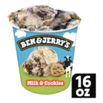 BEN & JERRYS MILK & COOKIE 1PT