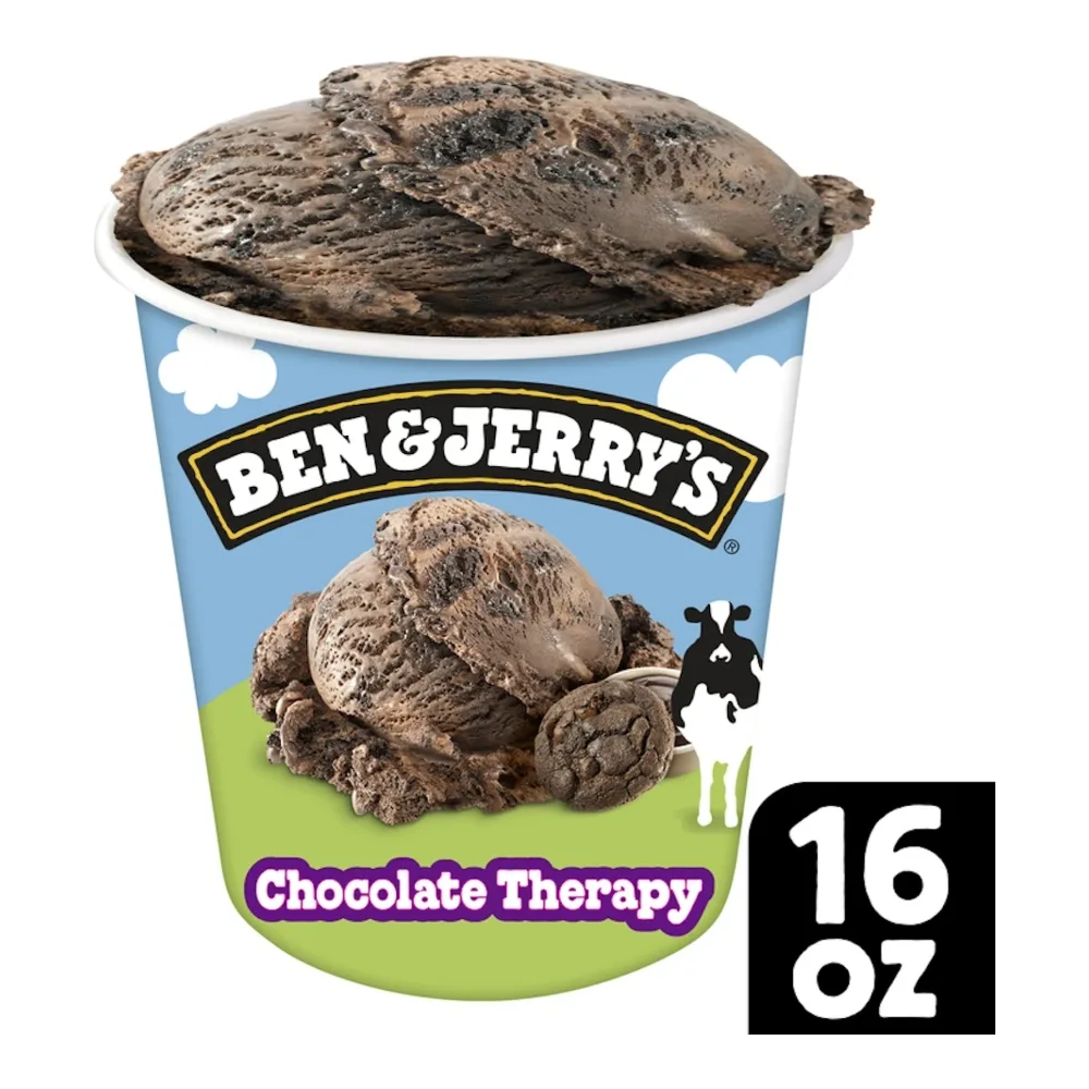 076840220311 BEN & JERRYS CHOC THERAPY 1PT - Image 1