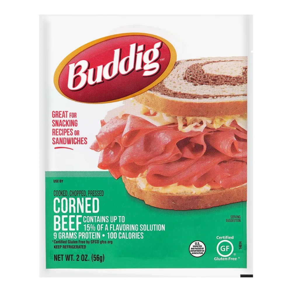 077400127439 BUDDIG ORIGINAL CORNED BEEF 2Z - Image 1