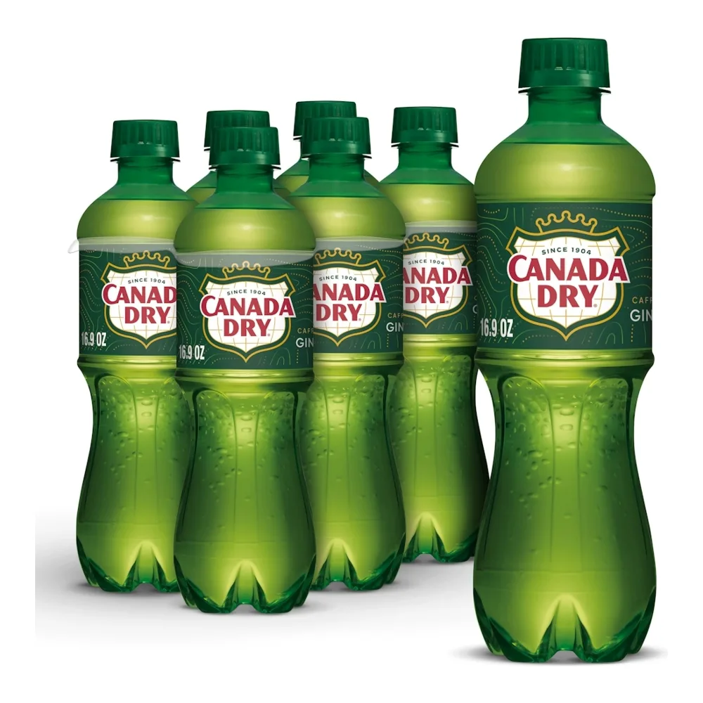 078000001174 CANADA DRY GINGER ALE 16.9Z/6PK - Image 1