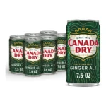 CANADA DRY GINGERALE 7.5Z/6PK