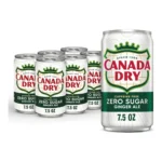 CANADA DRY GINGERALE ZERO 7.5Z/6PK